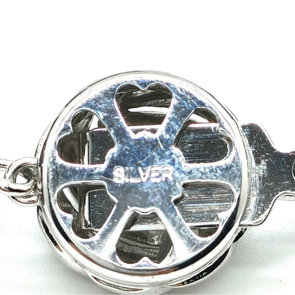Pearl necklace Silver Clasp - Picture 2 of 10